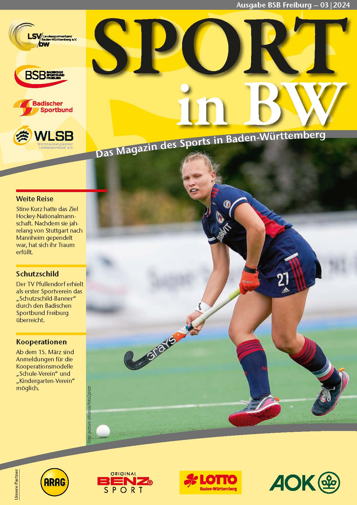 Cover Sport in BW - Hockey